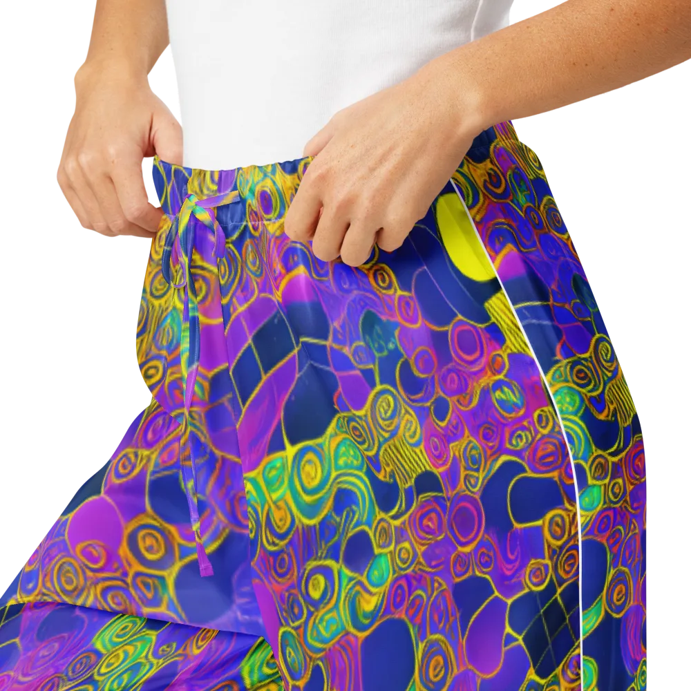 Neon Spiral Current on Women's Pajama Pants — Product details