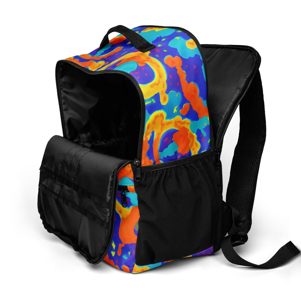 Surreal Surf on Utility Backpack — Product details 2