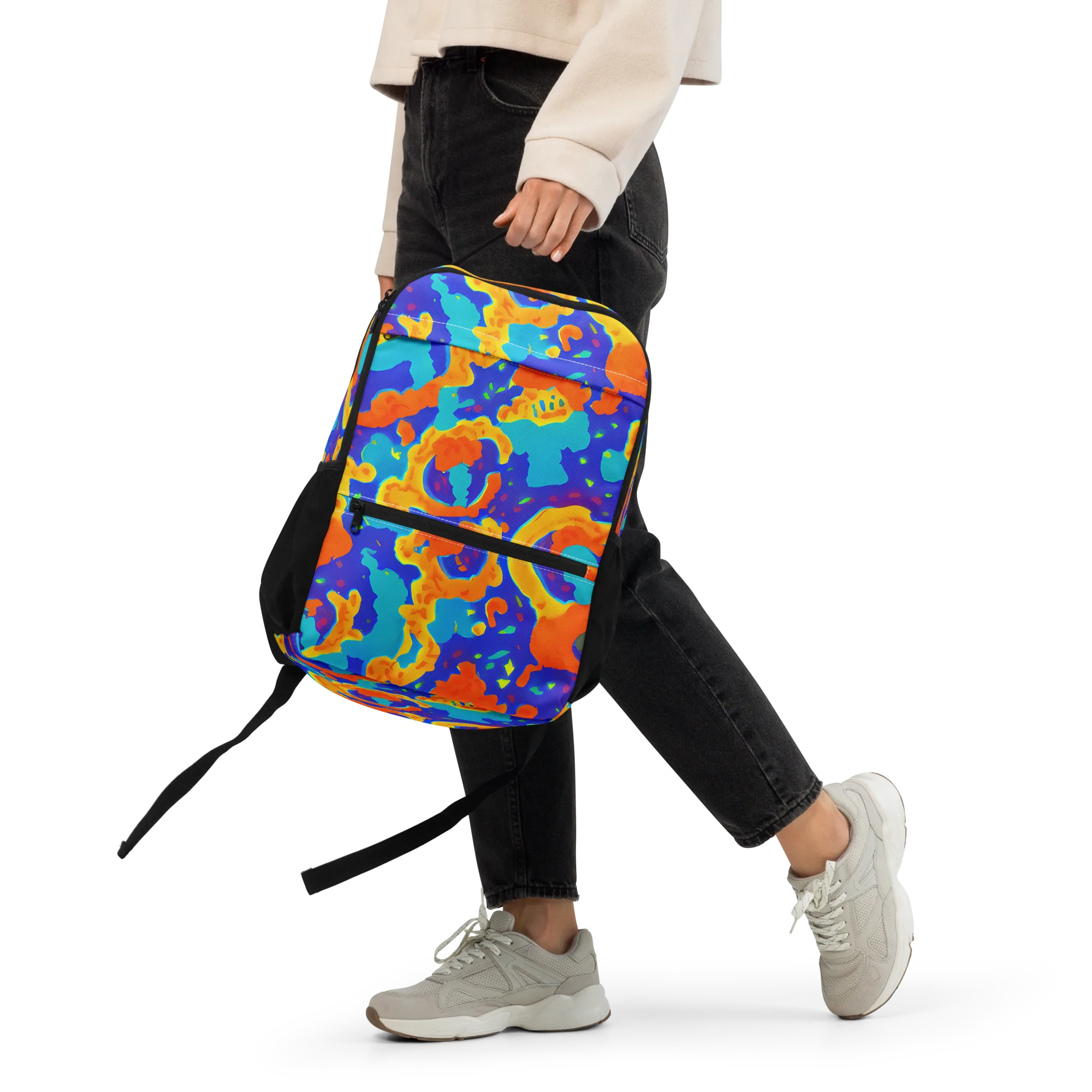 Surreal Surf on Utility Backpack — Front