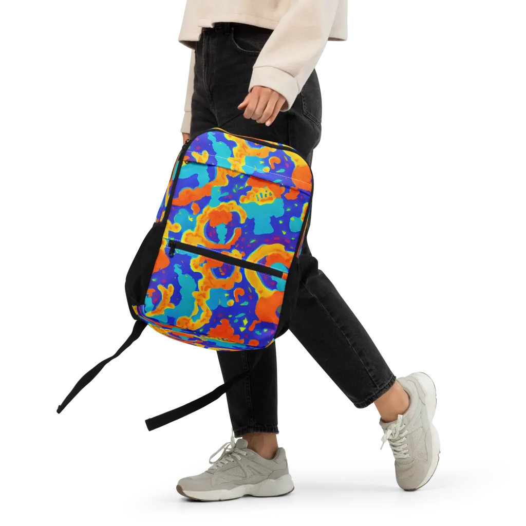 Surreal Surf on Utility Backpack — Front