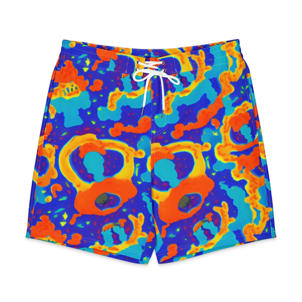 Surreal Surf on Men's Board Shorts — Front