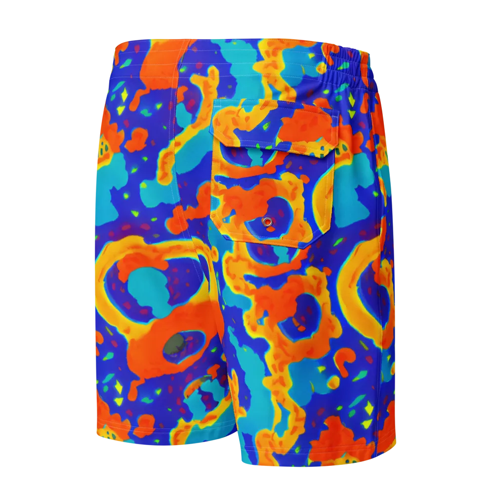 Surreal Surf on Men's Board Shorts — Back