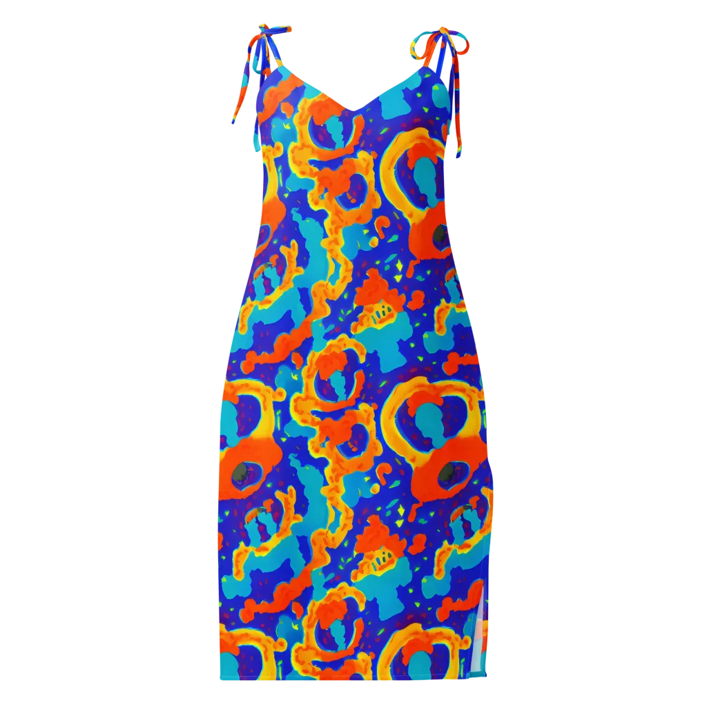 Surreal Surf on Slip Dress — Front