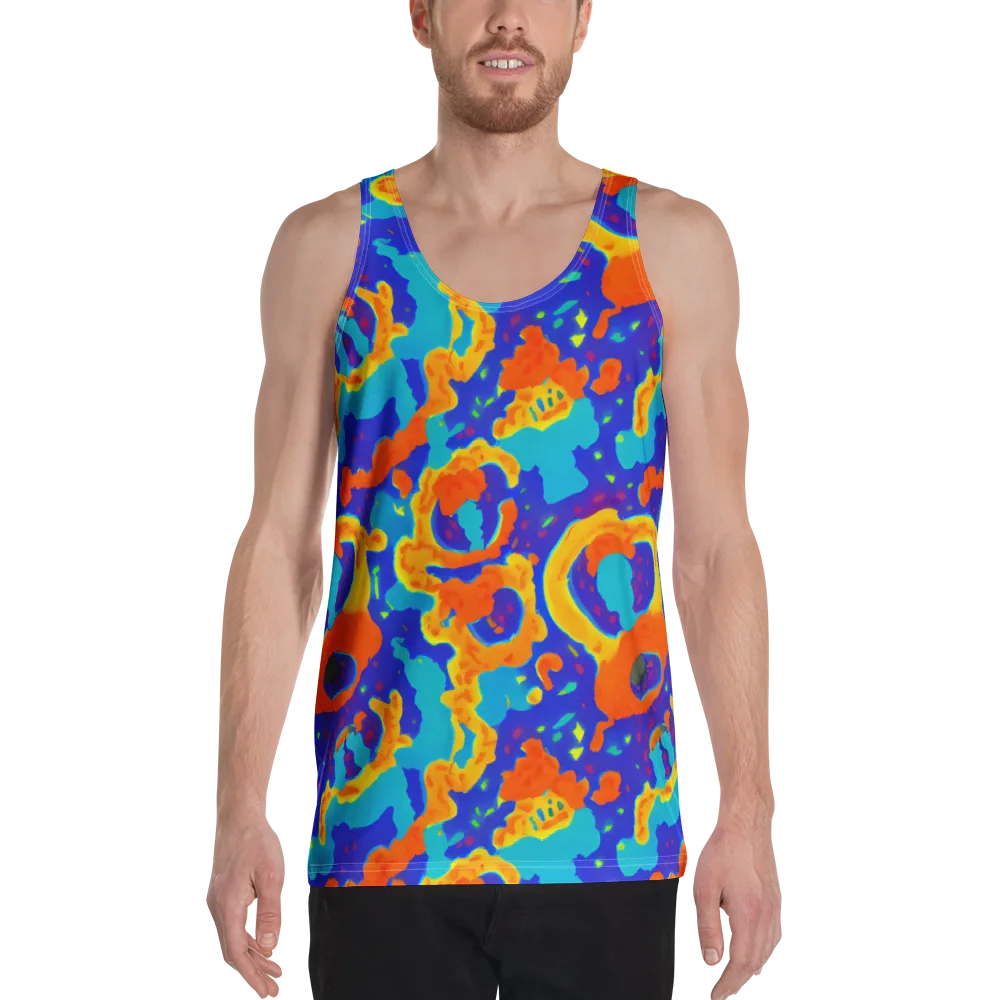 Surreal Surf on Men's Tank Top — Front