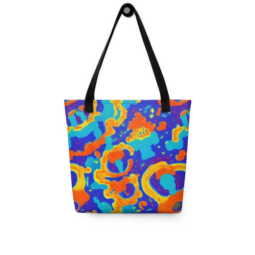 Surreal Surf on a Tote Bag