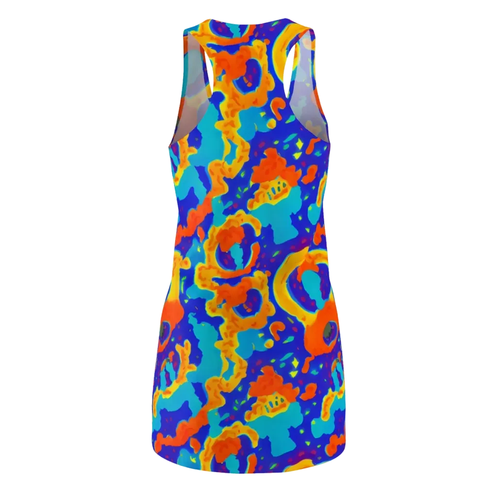 Surreal Surf on Racerback Dress — Back