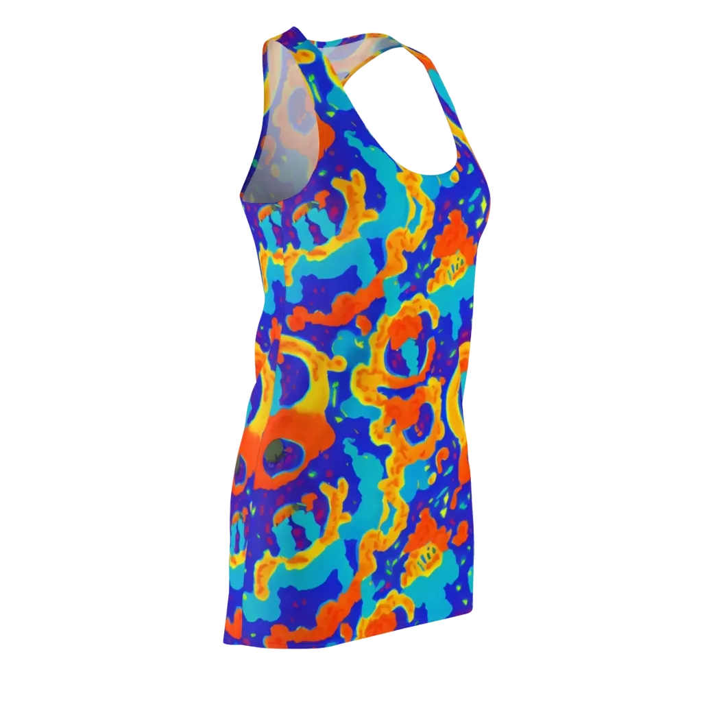 Surreal Surf on Racerback Dress — Front Side