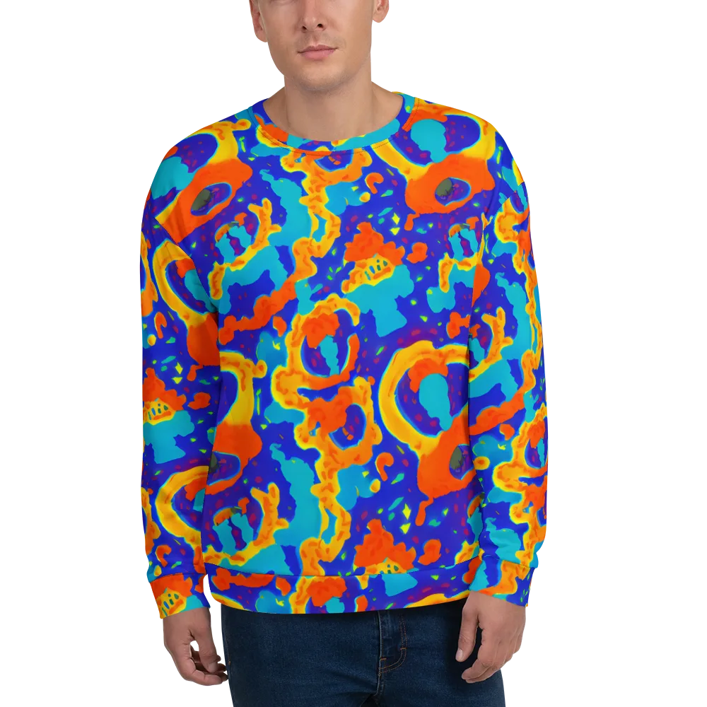 Surreal Surf on Sweatshirt — Front