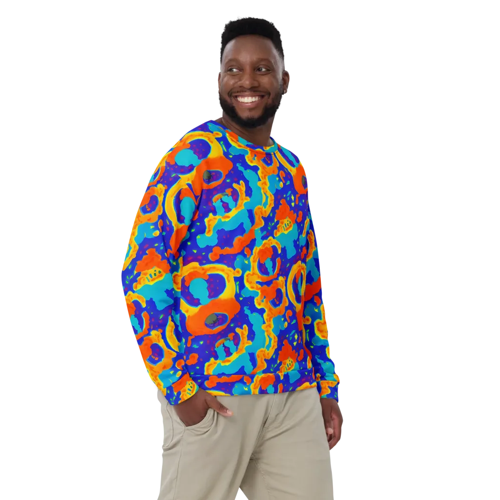 Surreal Surf on Sweatshirt — Front