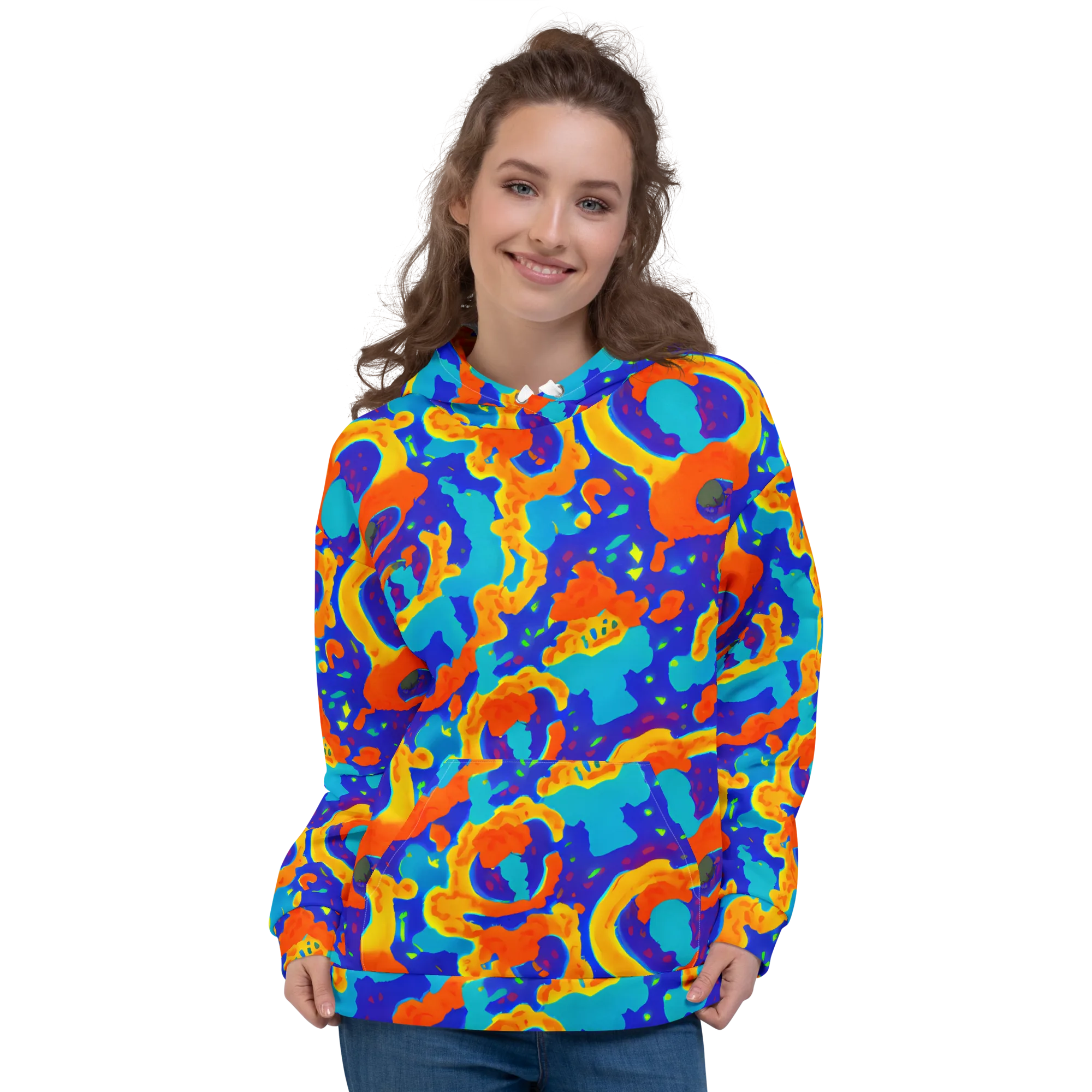 Surreal Surf on Hoodie — Front
