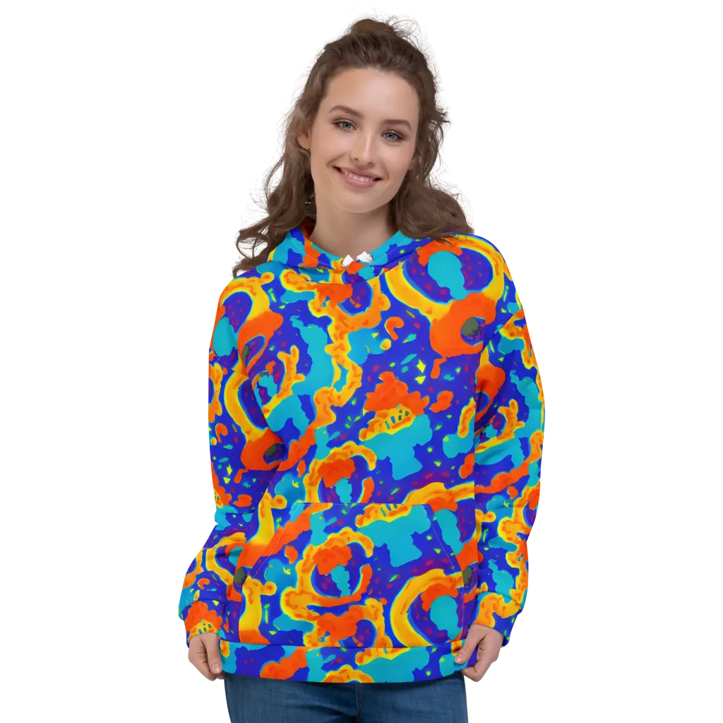 Surreal Surf on Hoodie — Front