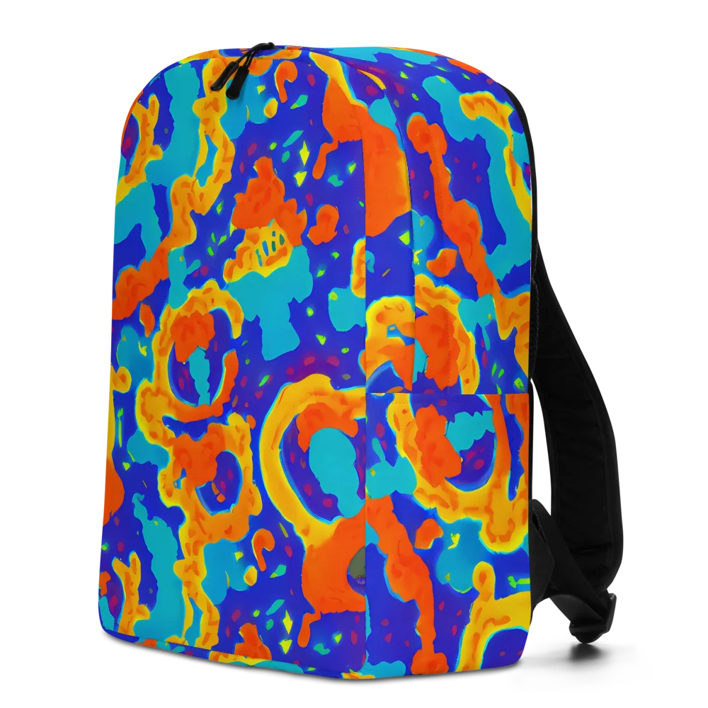 Surreal Surf on Minimalist Backpack — Left