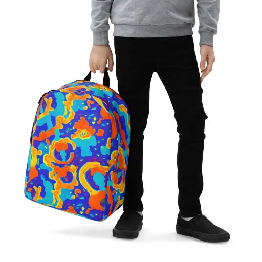 Surreal Surf on a Minimalist Backpack