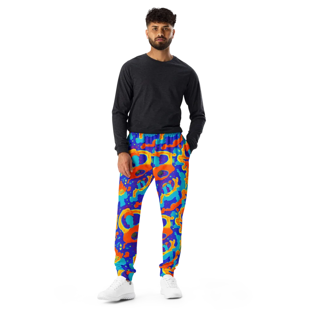 Surreal Surf on Men's Joggers — Front