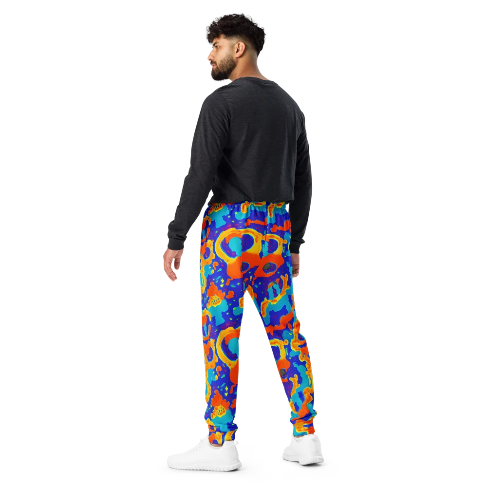 Surreal Surf on Men's Joggers — Back