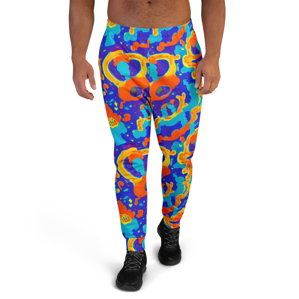 Surreal Surf on Men's Joggers — Front