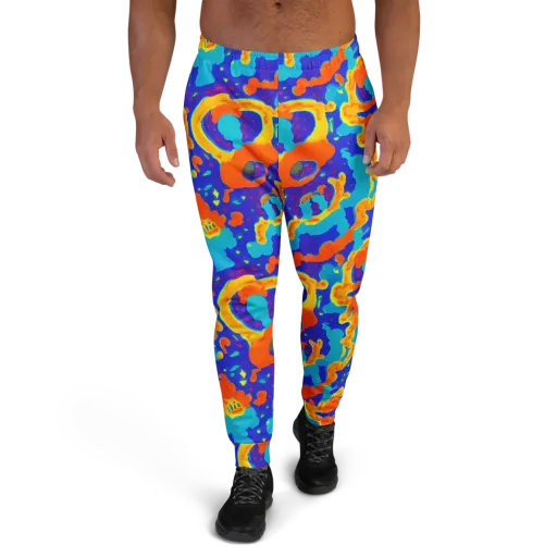Surreal Surf on a Men's Joggers