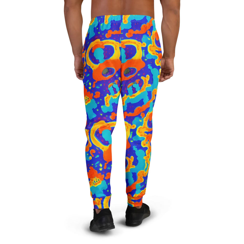 Surreal Surf on Men's Joggers — Back