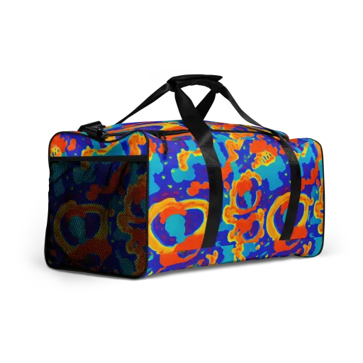 Surreal Surf on a Duffle Bag