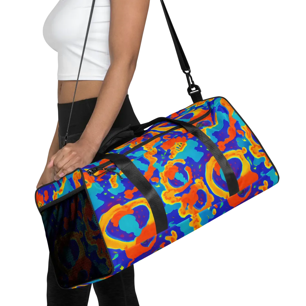 Surreal Surf on Duffle Bag — Front
