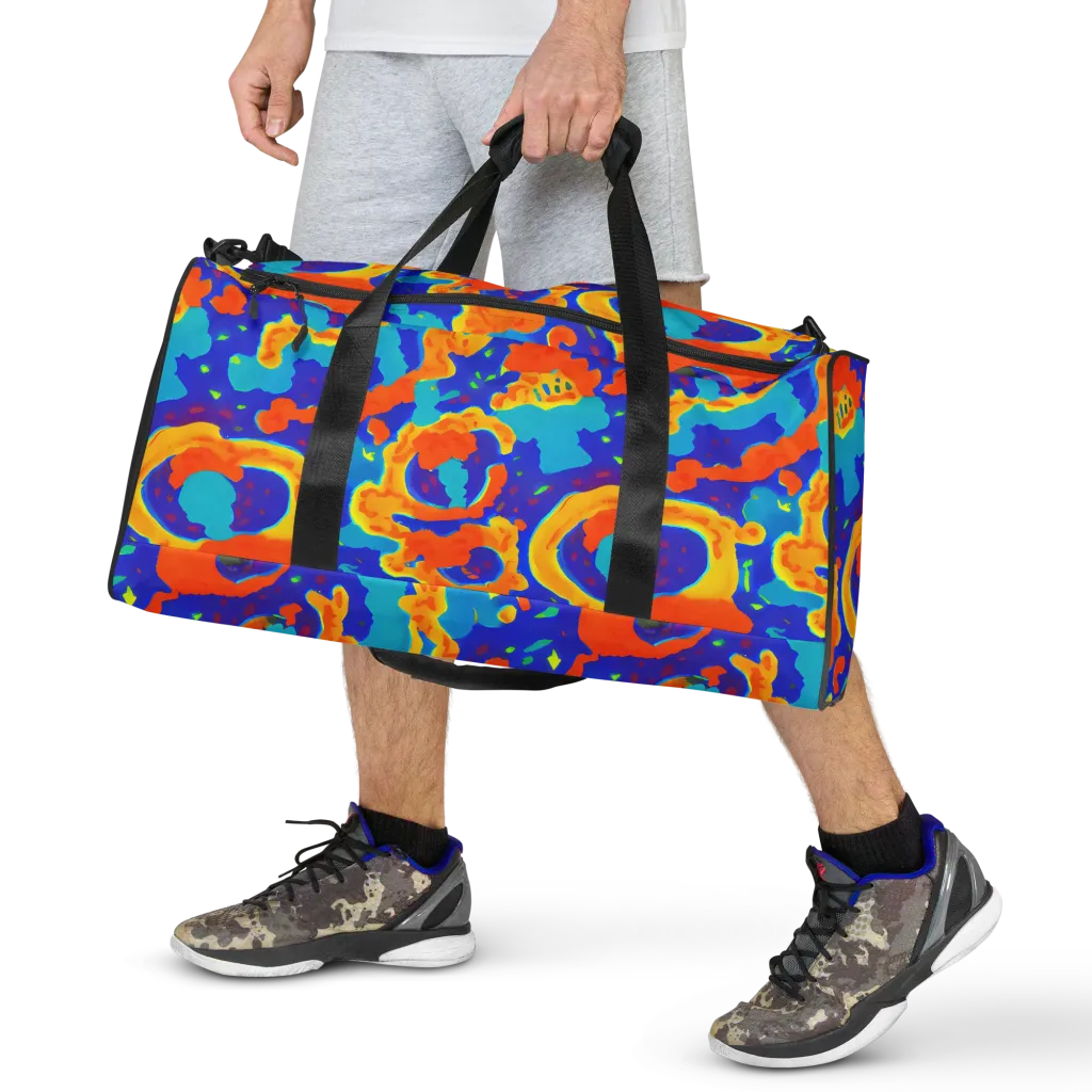 Surreal Surf on Duffle Bag — Front