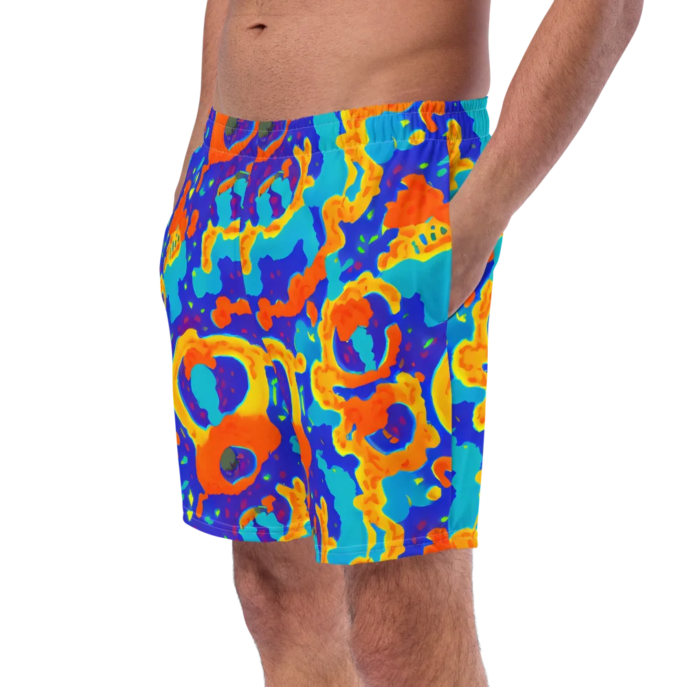 Surreal Surf on Swim Trunks — Left Front