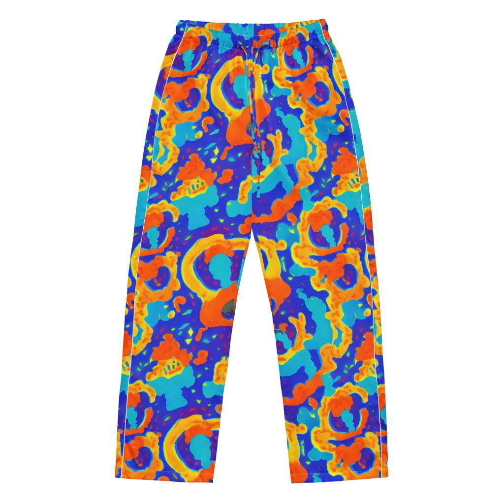 Surreal Surf on Women's Pajama Pants — Front