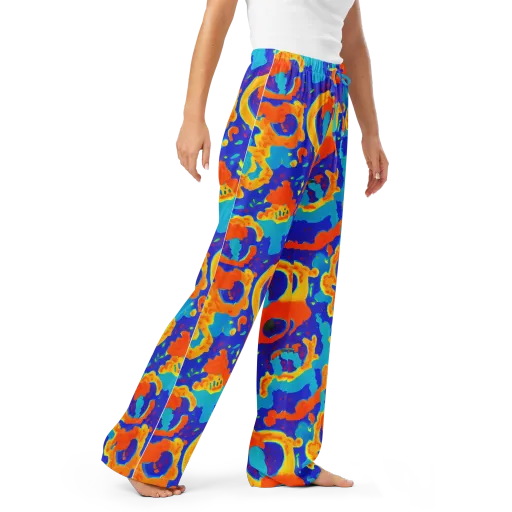 Surreal Surf on a Women's Pajama Pants