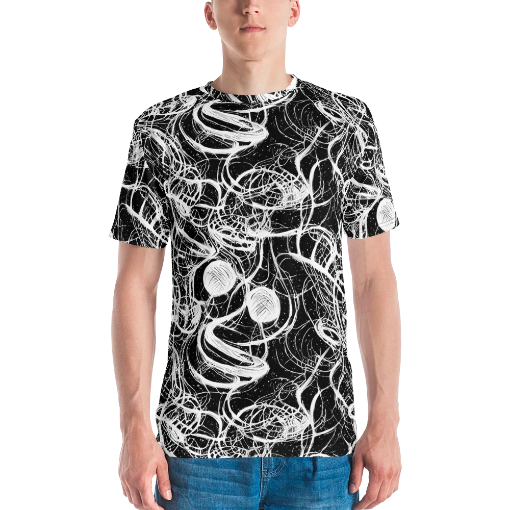 Blackroot Circuit on Men's Crew Neck T-Shirt — Front