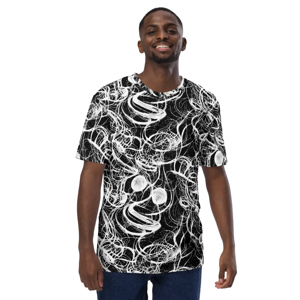 Blackroot Circuit on Men's Crew Neck T-Shirt — Front