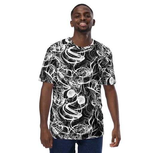 Blackroot Circuit on a Men's Crew Neck T-Shirt