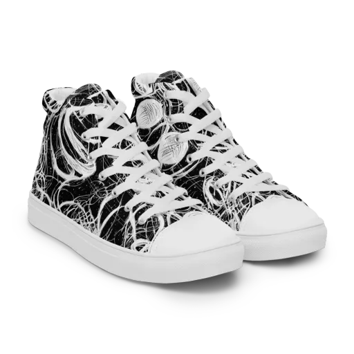 Blackroot Circuit on a Women's High Top Canvas Shoes