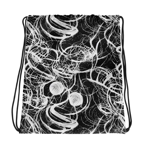 Blackroot Circuit on a Drawstring Bag