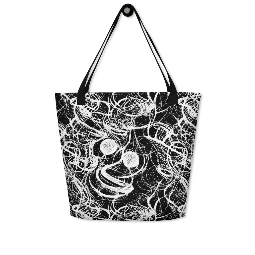 Blackroot Circuit on Large Tote Bag W/ Pocket — Front