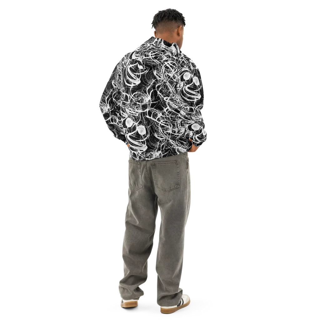 Blackroot Circuit on Cotton Hoodie — Back