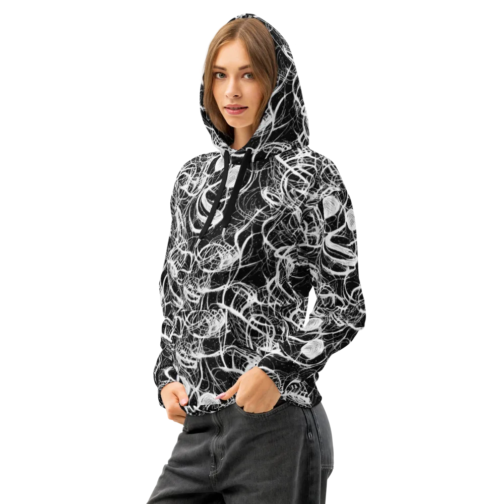 Blackroot Circuit on Cotton Hoodie — Left Front