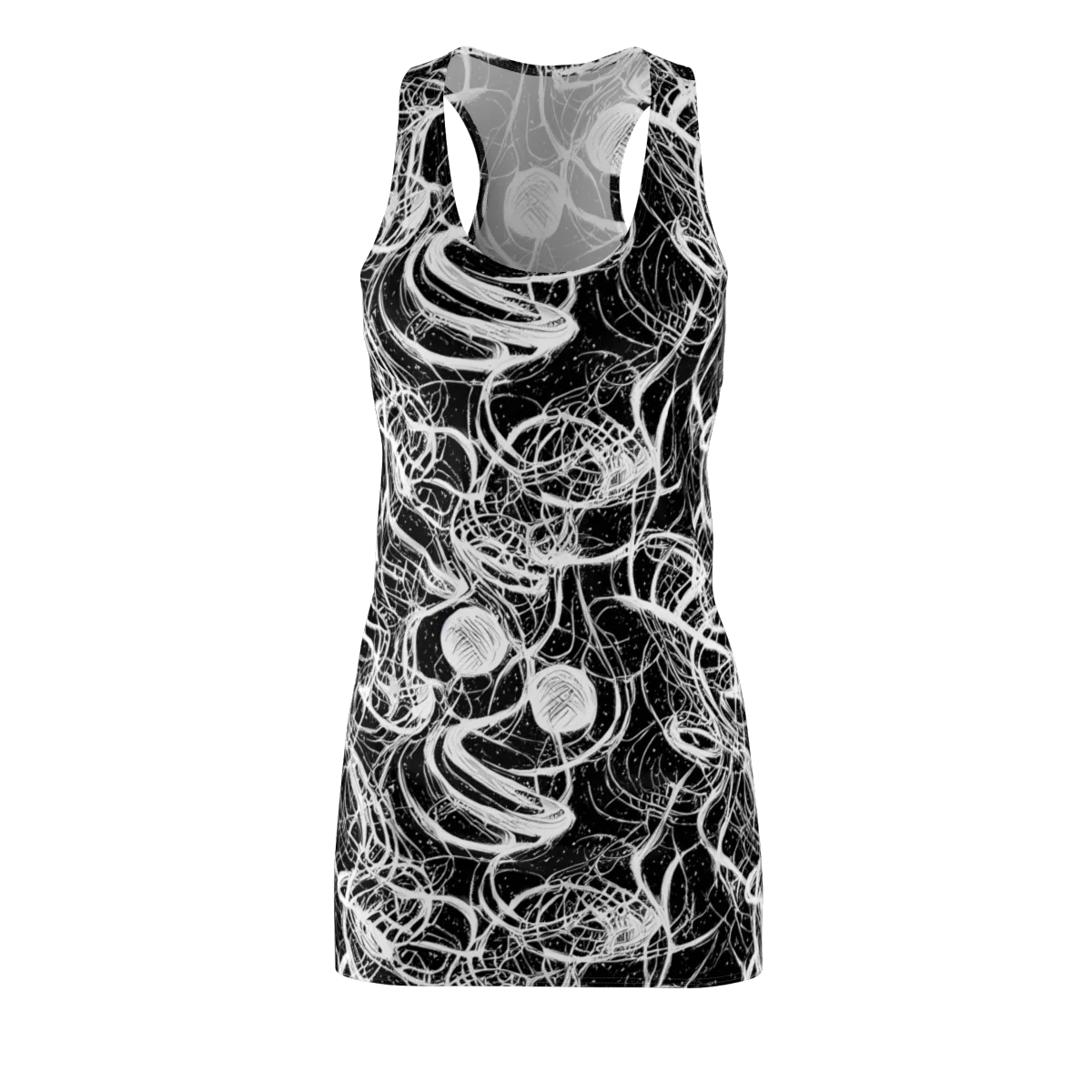 Blackroot Circuit on Racerback Dress — Front