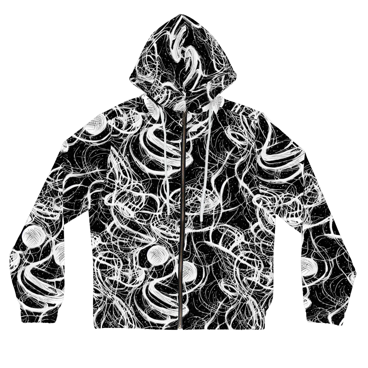 Blackroot Circuit on Women's Full-Zip Hoodie — Front
