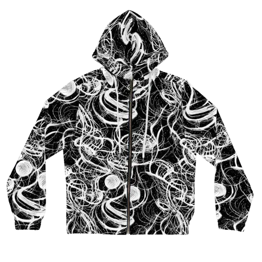Blackroot Circuit on a Women's Full-Zip Hoodie