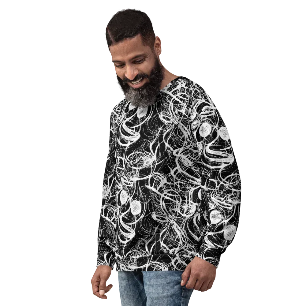 Blackroot Circuit on Sweatshirt — Left Front