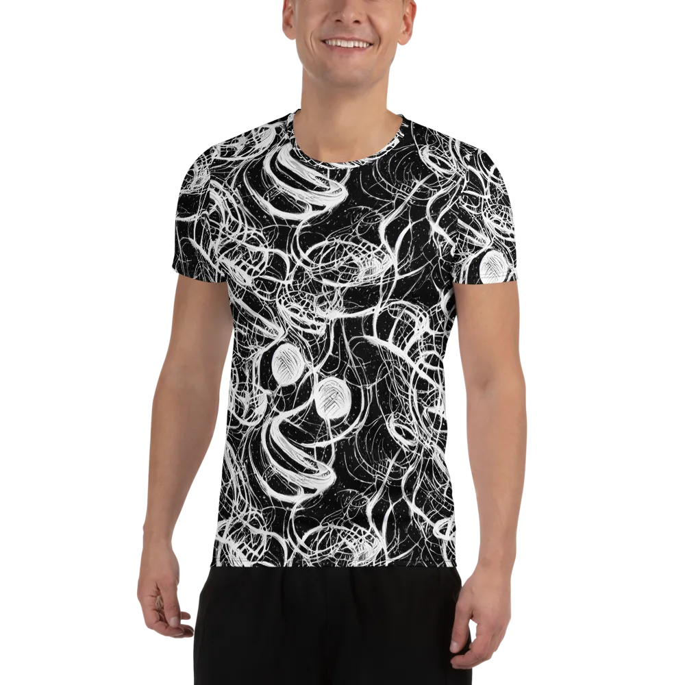Blackroot Circuit on Men's Athletic T-Shirt — Front