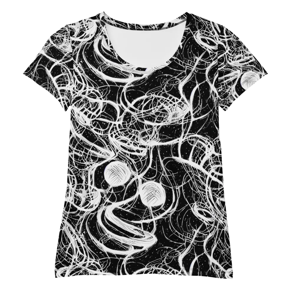 Blackroot Circuit on Women's Athletic T-Shirt — Front