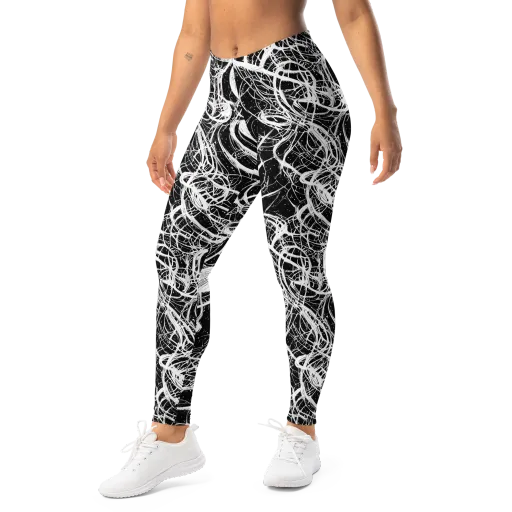 Blackroot Circuit on a Leggings