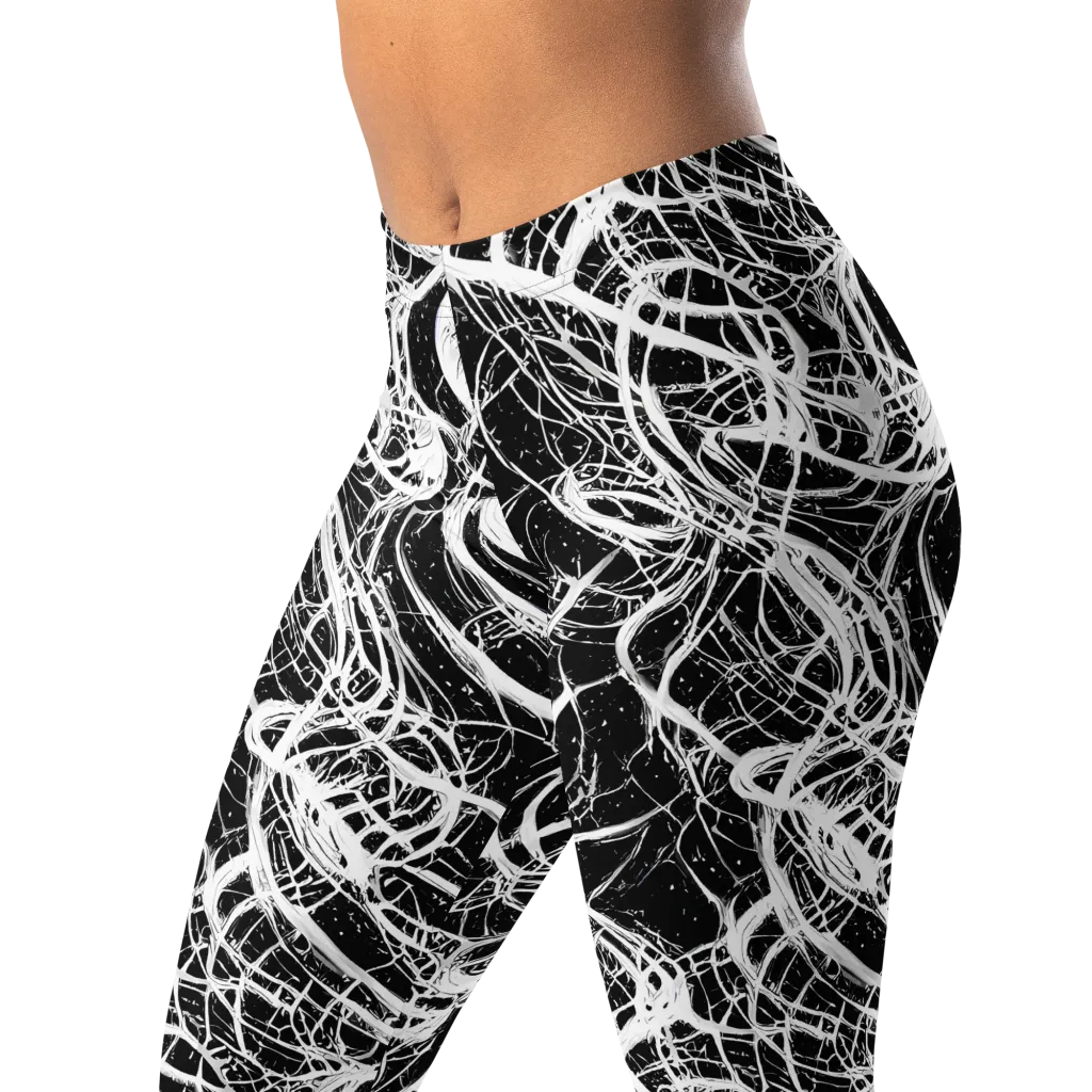 Blackroot Circuit on Leggings — Left Front