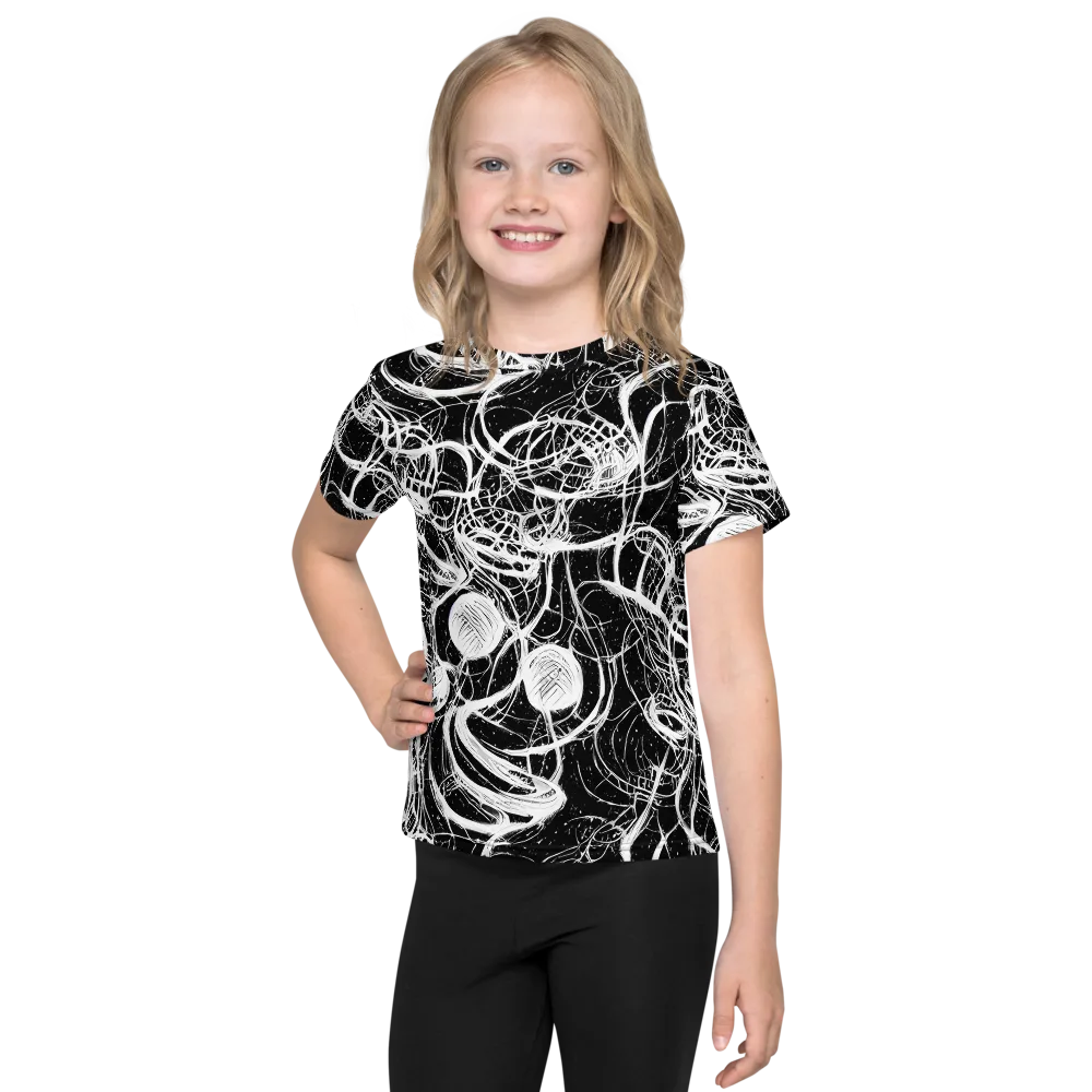 Blackroot Circuit on Kids Crew Neck T-Shirt — Front