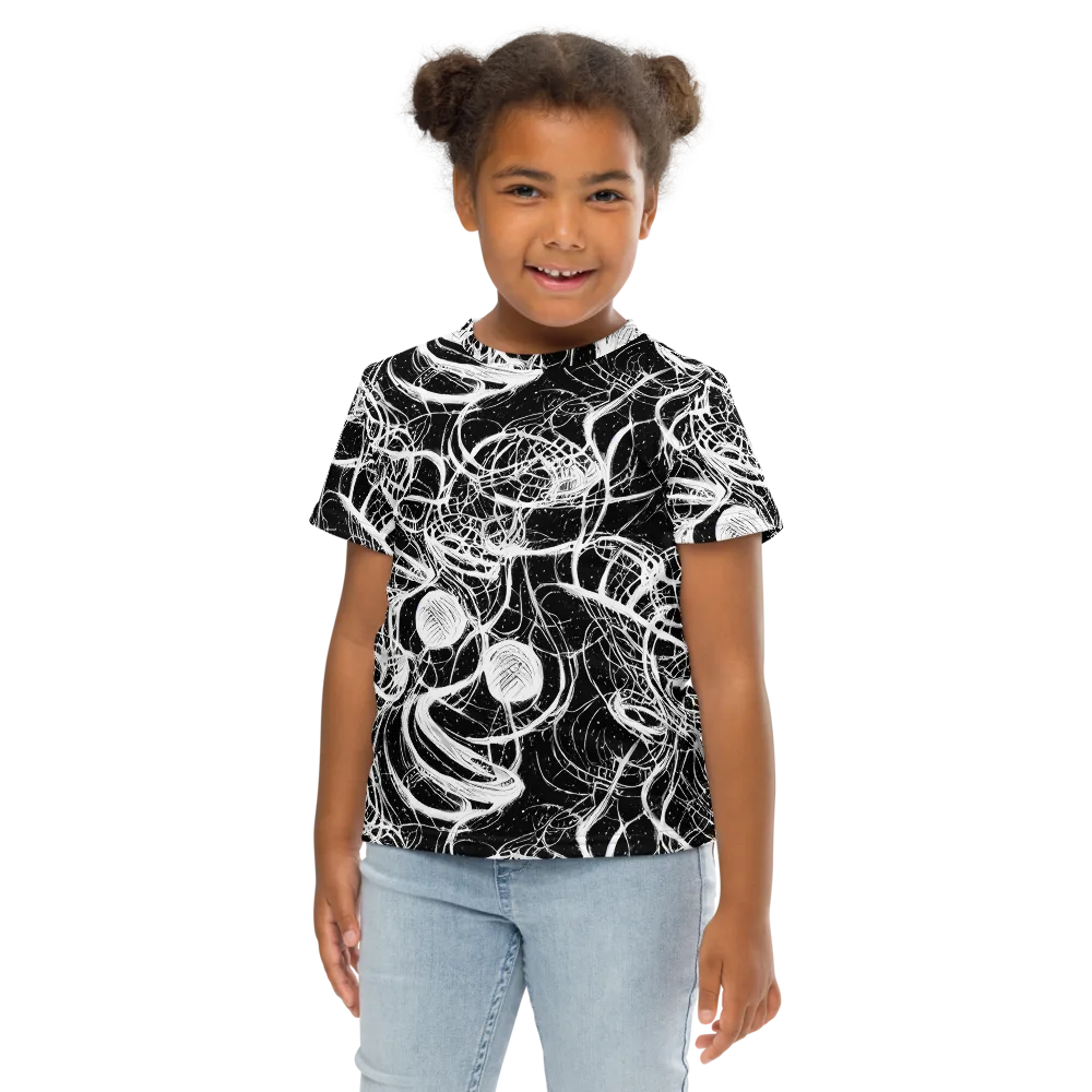 Blackroot Circuit on Kids Crew Neck T-Shirt — Front
