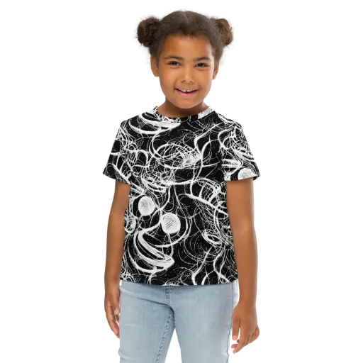 Blackroot Circuit on a Kids Crew Neck T-Shirt
