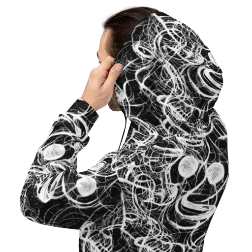 Blackroot Circuit on a Hoodie