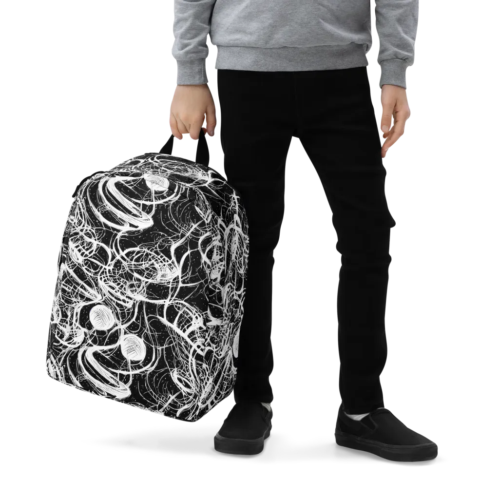 Blackroot Circuit on Minimalist Backpack — Zoomed-in
