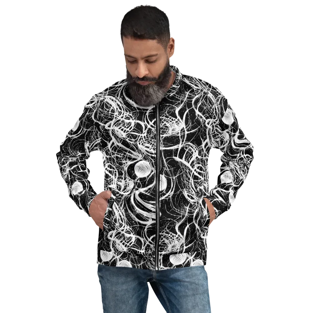 Blackroot Circuit on Bomber Jacket — Front